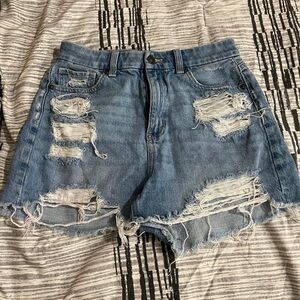 American eagle outfitters curvy mom shorts